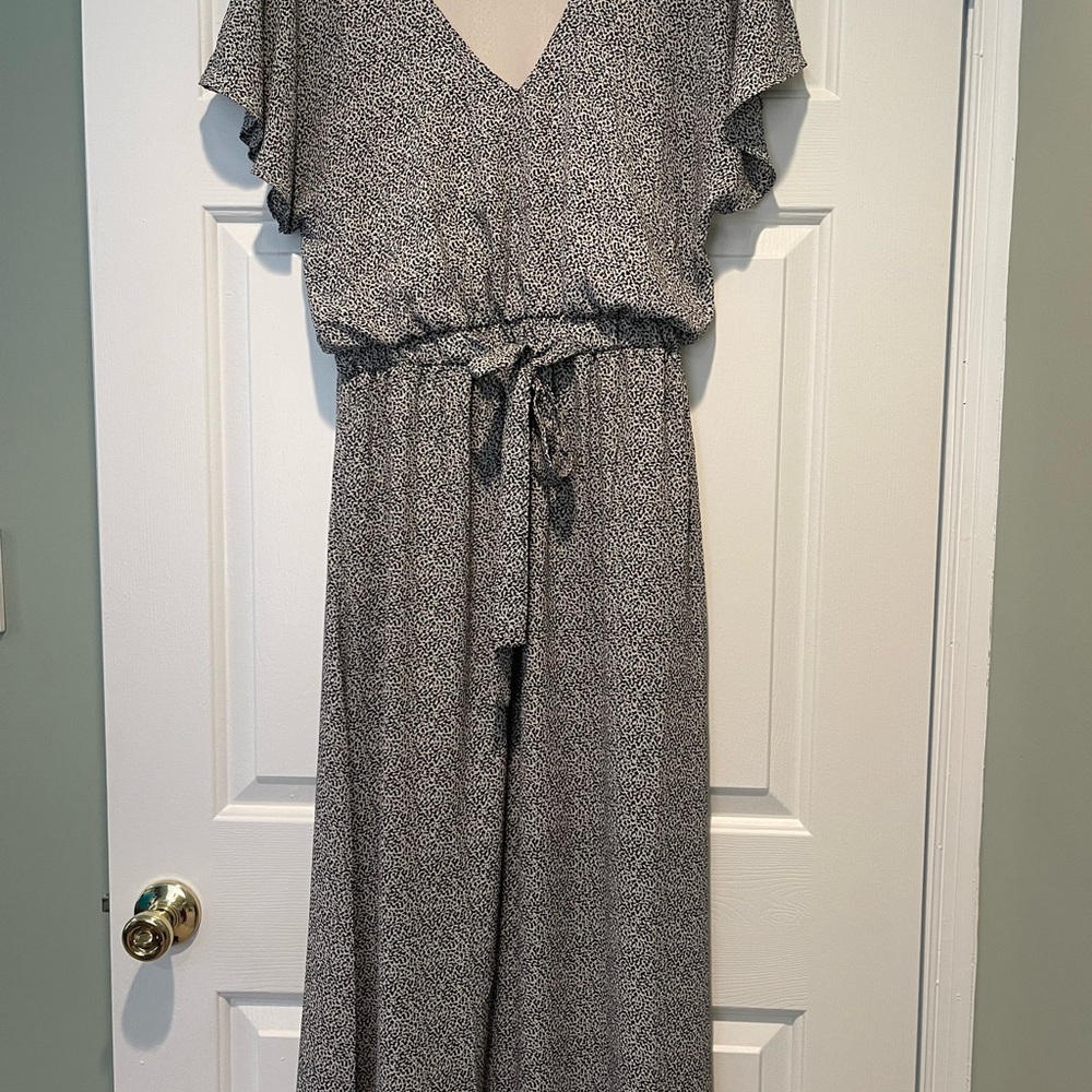 Sienna Sky Patterned Midi Dress
